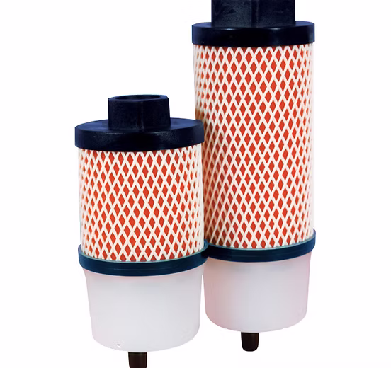 COMPRESSED AIR EXHAUST SILENCERS